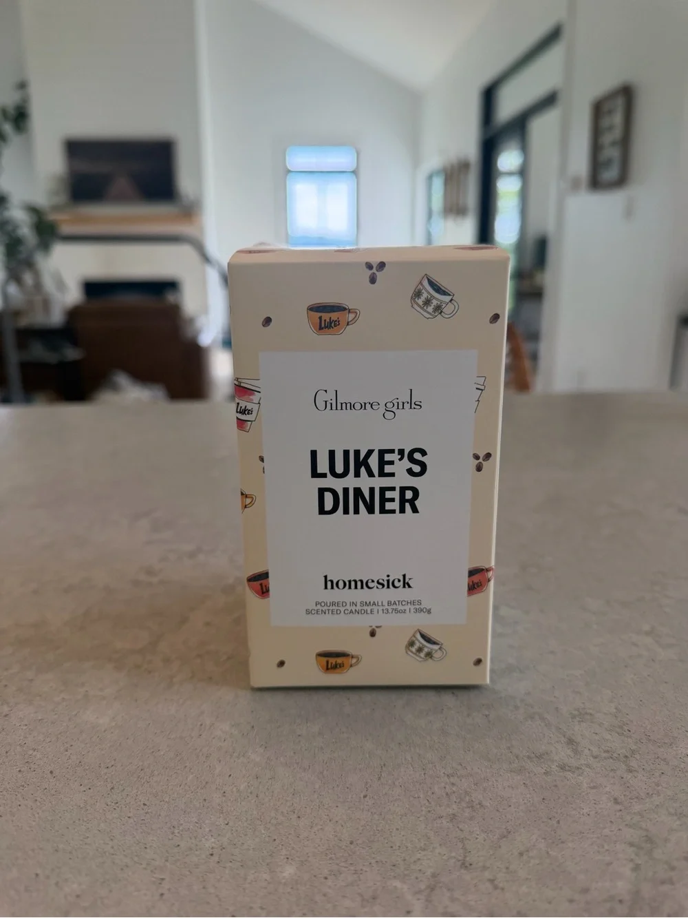 Luke's Diner Gilmore Girls 25 Anniversary Candle - unopened